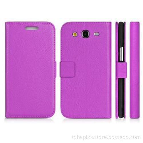 High Quality Samsung Galaxy Leather Case, Stand Cover for G